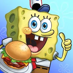 Скачать взломанную SpongeBob: Krusty Cook-Off  [МОД Меню] - последняя версия apk на Андроид