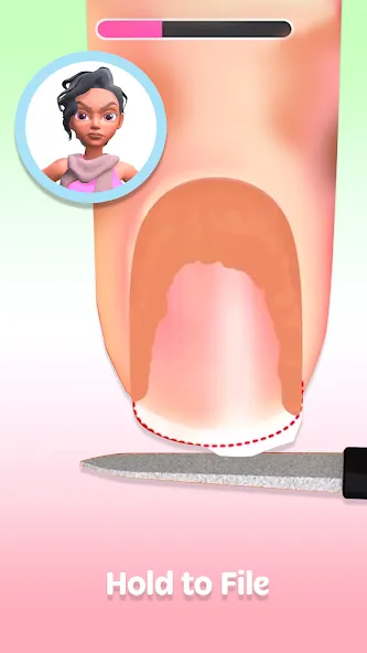 Nail Salon 3D  [МОД Unlimited Money] Screenshot 1