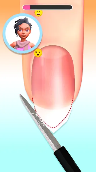 Nail Salon 3D  [МОД Unlimited Money] Screenshot 3