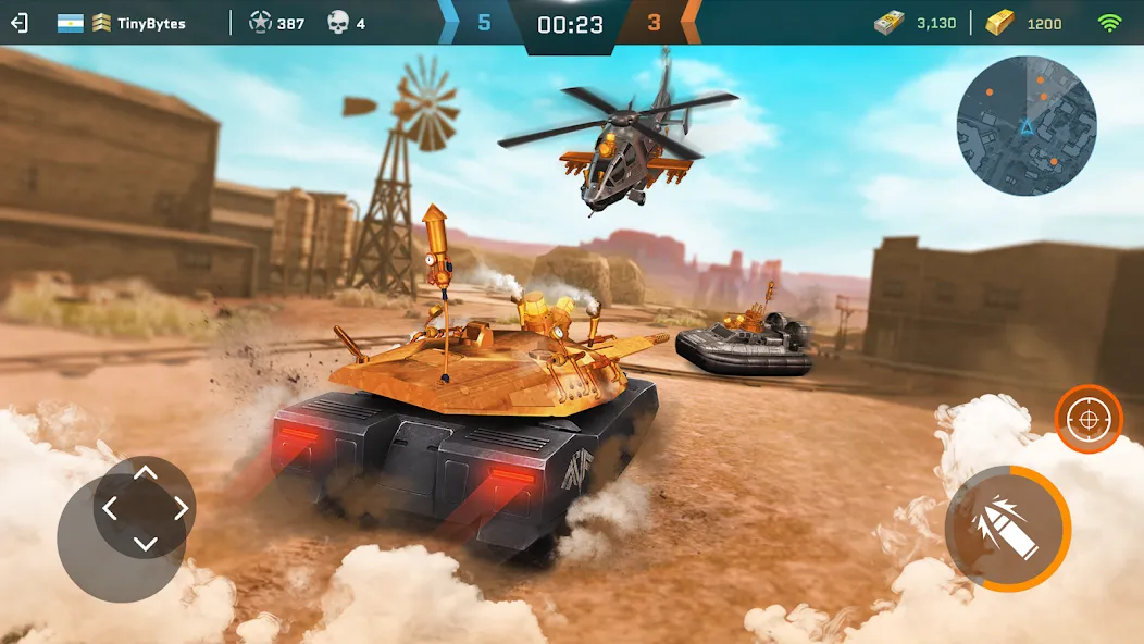 Massive Warfare: Tanks PvP War (Массовая война)  [МОД Unlimited Money] Screenshot 5