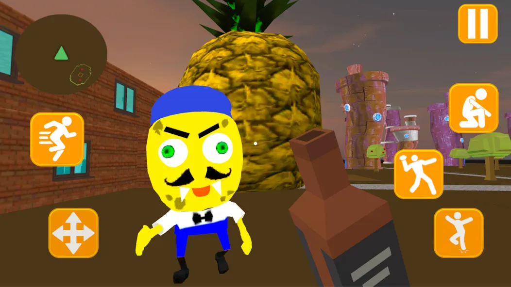 Neighbor Sponge. Scary Secret  [МОД Бесконечные деньги] Screenshot 1