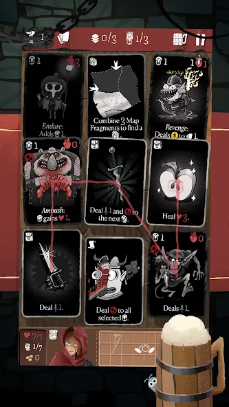 Card Crawl Adventure (Кард Кроул Приключение)  [МОД Menu] Screenshot 1