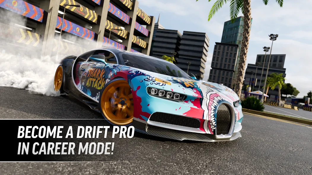 Drift Max Pro Car Racing Game (Дрифт Макс Про)  [МОД Бесконечные монеты] Screenshot 1