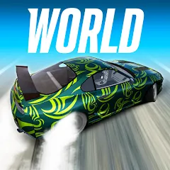 Скачать взлом Drift Max World - Racing Game (Дрифт Макс Ворлд)  [МОД Все открыто] - полная версия apk на Андроид