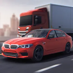 Взломанная Traffic Racer Pro : Car Games (Трафик Рейсер Про)  [МОД Много монет] - полная версия apk на Андроид