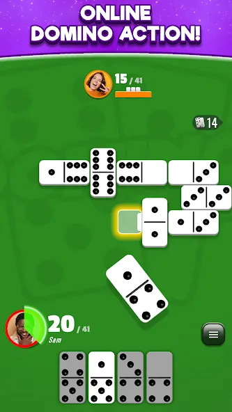 Domino Club: 1v1 Online Game (Домино Клуб)  [МОД Unlocked] Screenshot 1