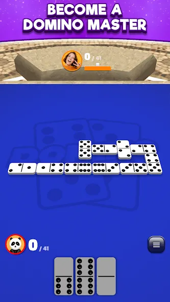 Domino Club: 1v1 Online Game (Домино Клуб)  [МОД Unlocked] Screenshot 5