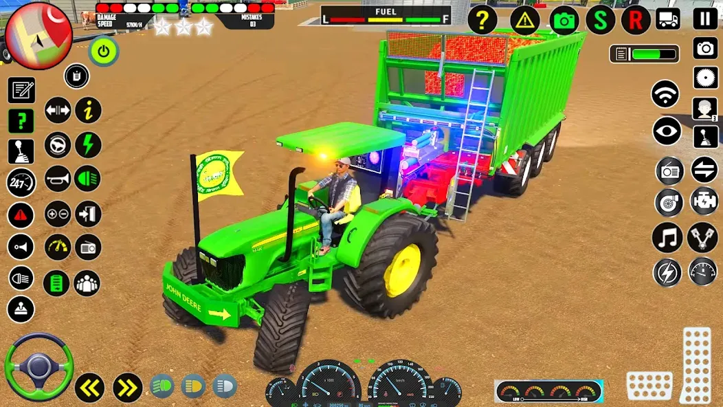 Tractor Farming Games 2023  [МОД Все открыто] Screenshot 2