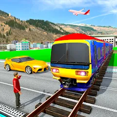 Скачать взломанную Train Games: Driving Simulator  [МОД Mega Pack] - последняя версия apk на Андроид