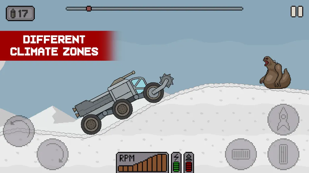 Death Rover: Space Zombie Race (Дэт Ровер)  [МОД Unlimited Money] Screenshot 3