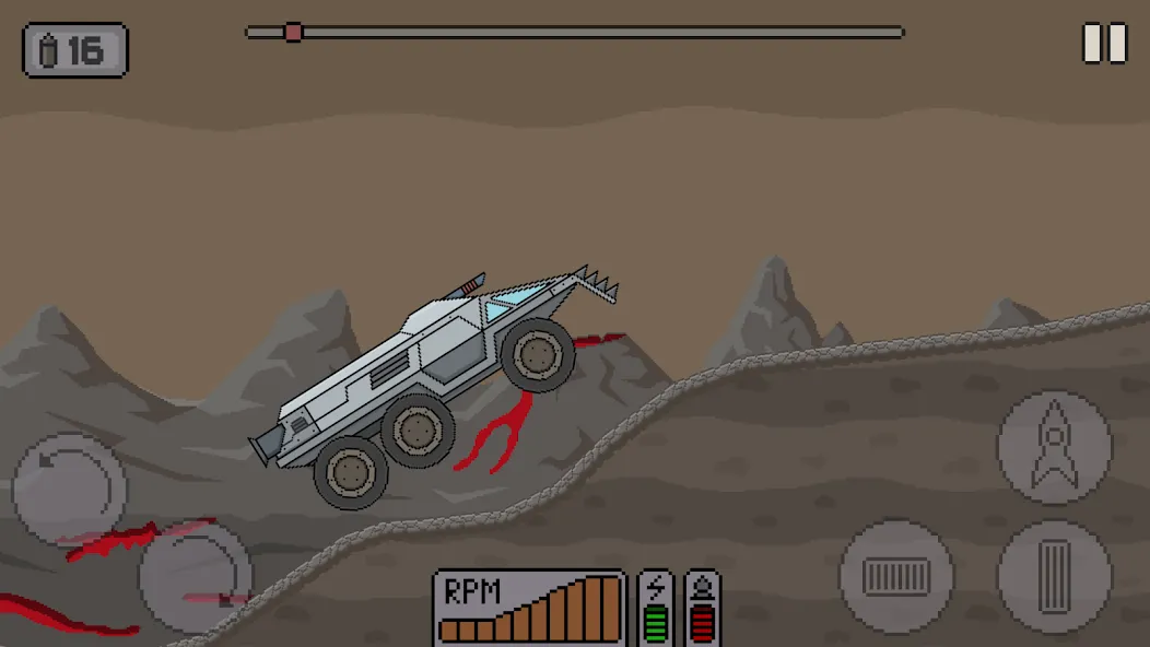 Death Rover: Space Zombie Race (Дэт Ровер)  [МОД Unlimited Money] Screenshot 5