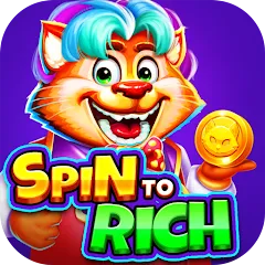 Взлом Spin To Rich - Vegas Slots (Спин Ту Рич)  [МОД Много денег] - стабильная версия apk на Андроид