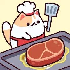 Скачать взломанную Cat Snack Bar: Cute Food Games (Кэт Снэк Бар)  [МОД Unlimited Money] - стабильная версия apk на Андроид