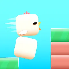 Взлом Square Bird - Flappy Chicken (Сквер Брд)  [МОД Бесконечные монеты] - полная версия apk на Андроид