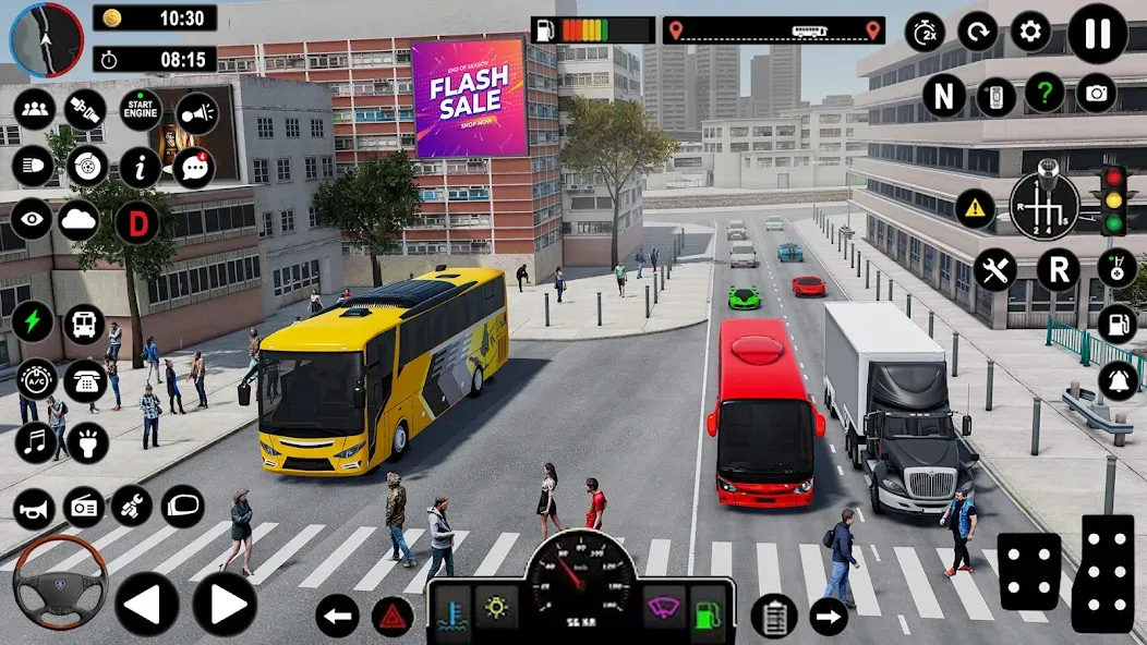 Coach Bus Games: Bus Simulator (Коуч Бас Геймс)  [МОД Бесконечные деньги] Screenshot 5