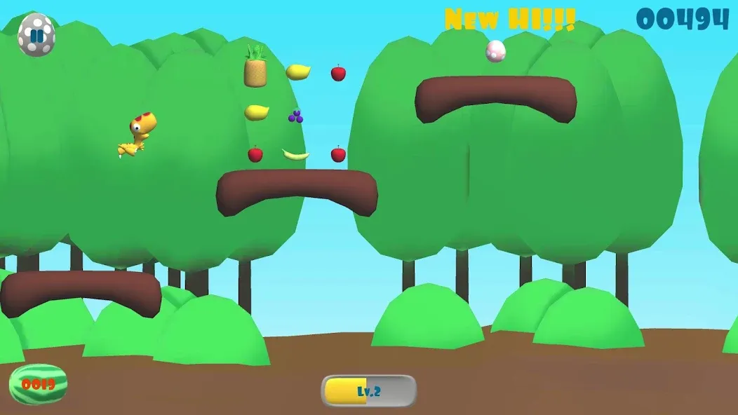 Dinosaur Run (Динозавр Ран)  [МОД Все открыто] Screenshot 2