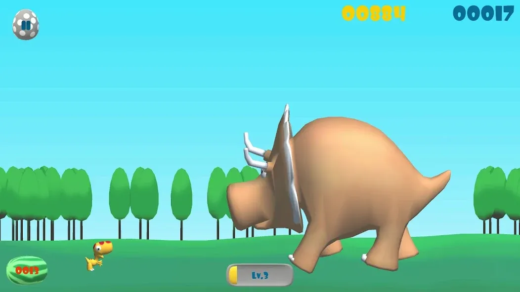 Dinosaur Run (Динозавр Ран)  [МОД Все открыто] Screenshot 3