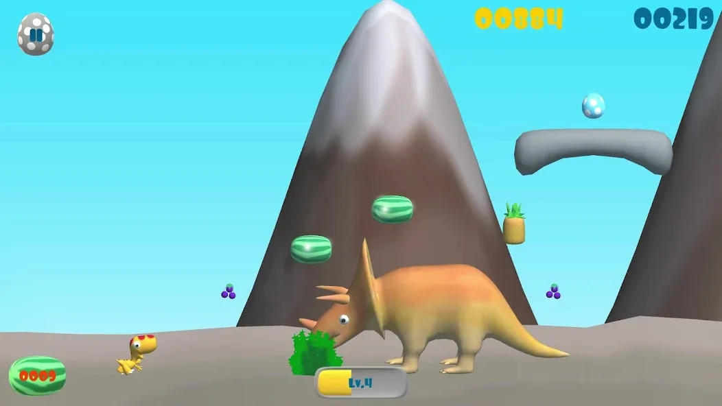 Dinosaur Run (Динозавр Ран)  [МОД Все открыто] Screenshot 4