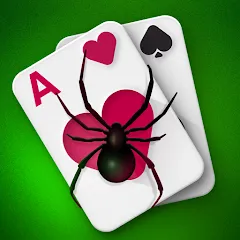 Взломанная Spider Solitaire (Спайдер Солитер)  [МОД Много денег] - стабильная версия apk на Андроид