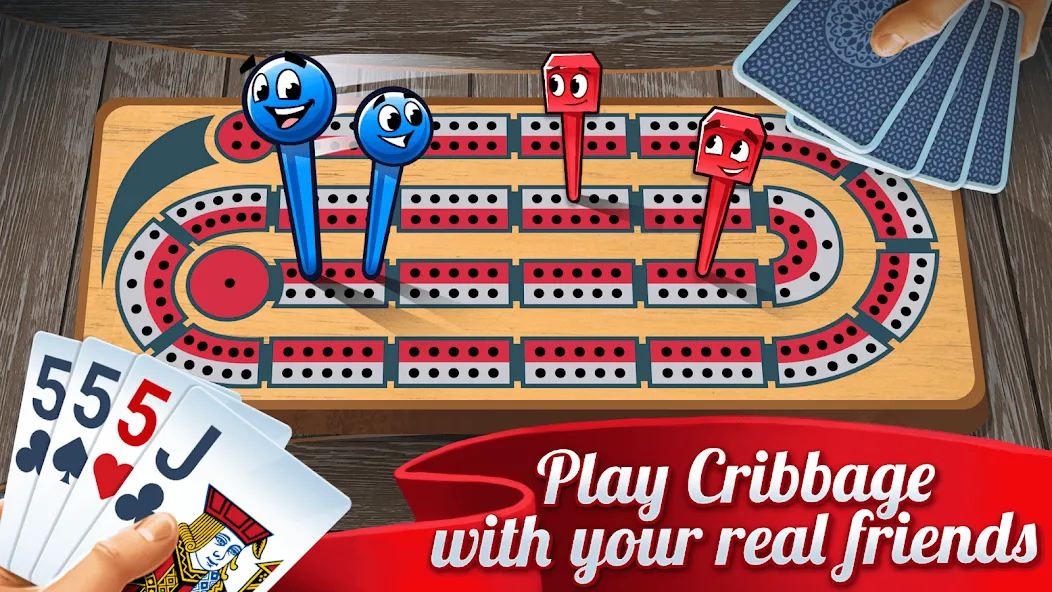 Ultimate Cribbage: Card Board (Ультимат Криббедж)  [МОД Много денег] Screenshot 1