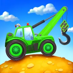 Скачать взломанную Build a House: Building Trucks  [МОД Меню] - полная версия apk на Андроид