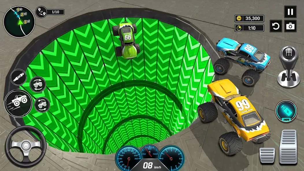 Monster Truck Games- Car Games  [МОД Много монет] Screenshot 5