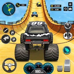 Взлом Monster Truck Games- Car Games  [МОД Много монет] - полная версия apk на Андроид