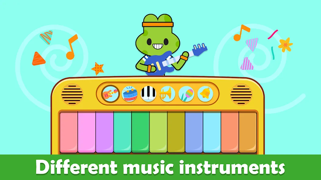 Baby Piano Kids Music Games  [МОД Много монет] Screenshot 3