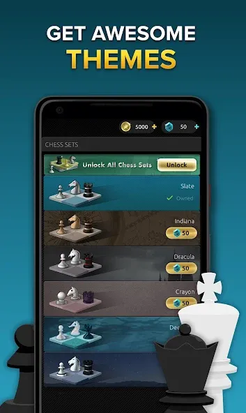 Chess Stars Multiplayer Online (Чесс Старс)  [МОД Unlimited Money] Screenshot 4