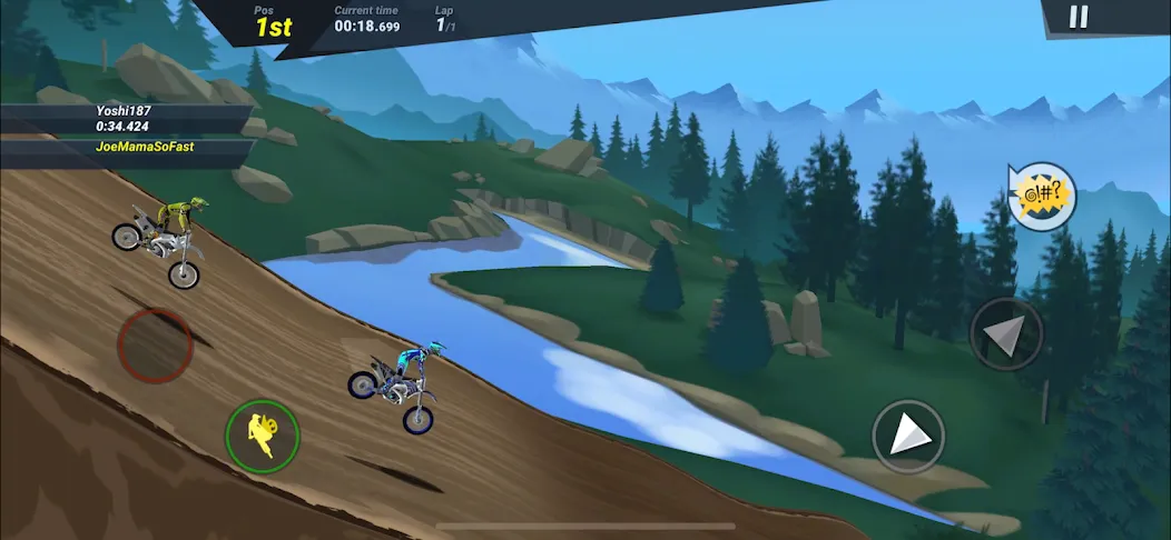 Mad Skills Motocross 3 (Мэд Скиллз Мотокросс 3)  [МОД Unlocked] Screenshot 3