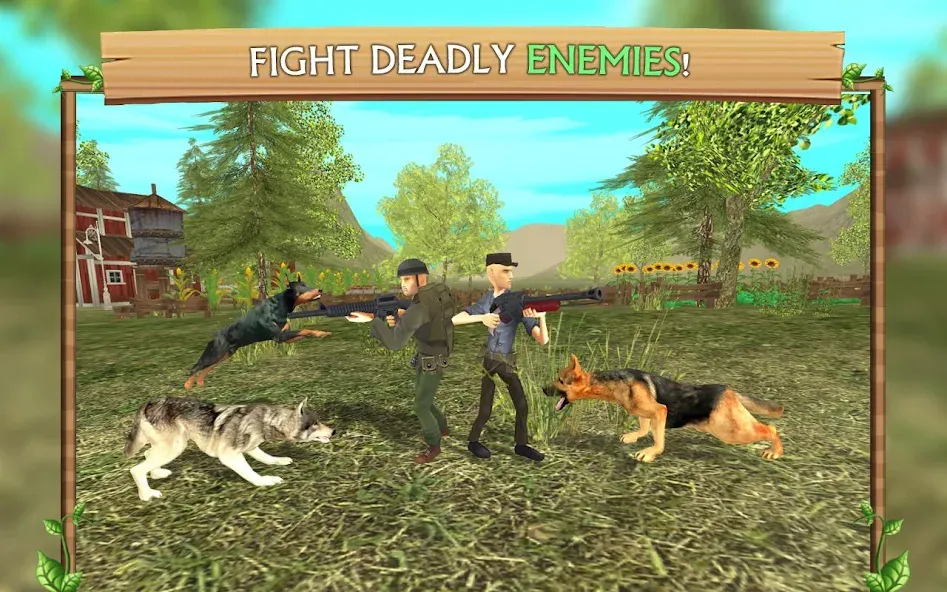 Dog Sim Online: Raise a Family  [МОД Бесконечные монеты] Screenshot 5