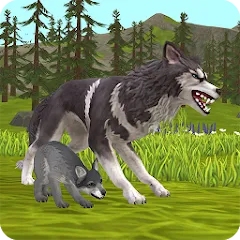 Взломанная WildCraft: Animal Sim Online (Уайлдкрафт)  [МОД Меню] - стабильная версия apk на Андроид