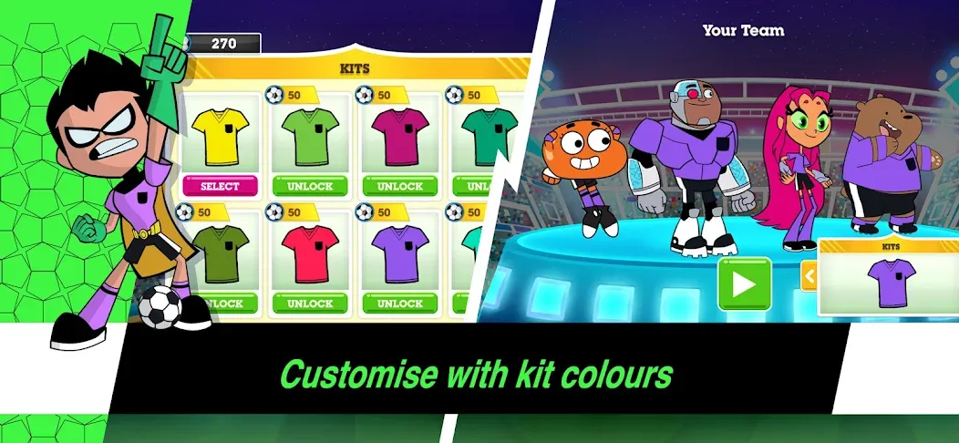 Toon Cup - Football Game  [МОД Все открыто] Screenshot 4