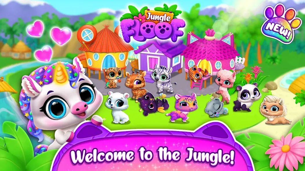 Jungle Floof - Island Pet Care (Джангл Флооф)  [МОД Unlocked] Screenshot 4