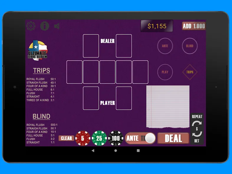 Texas Ultimate Holdem (Техасский Ультимейт Холдем)  [МОД Unlimited Money] Screenshot 4