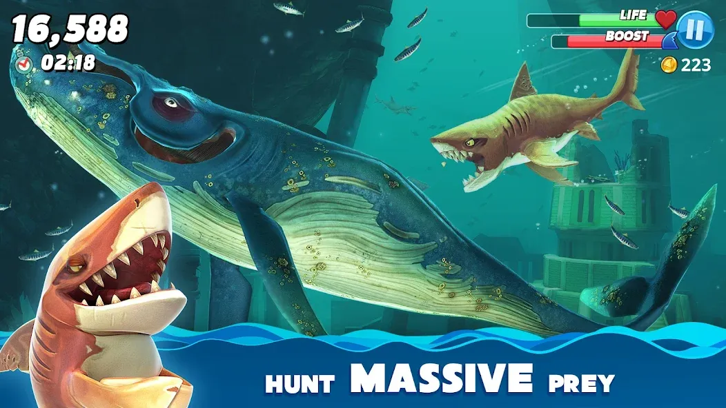 Hungry Shark World (Хангри Шарк Ворлд)  [МОД Unlimited Money] Screenshot 5