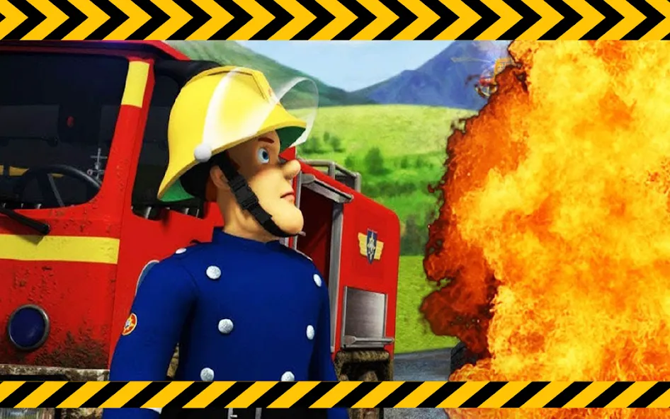 Fireman sam Truck rescue (Пожарный Сэм и спасение на грузовике)  [МОД Меню] Screenshot 4