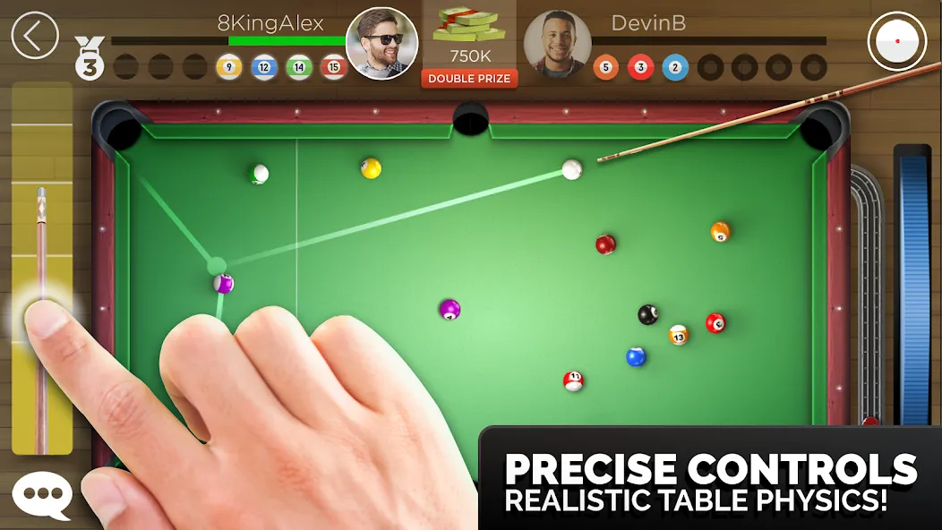 Kings of Pool - Online 8 Ball (Кингс оф Пул)  [МОД Много денег] Screenshot 2