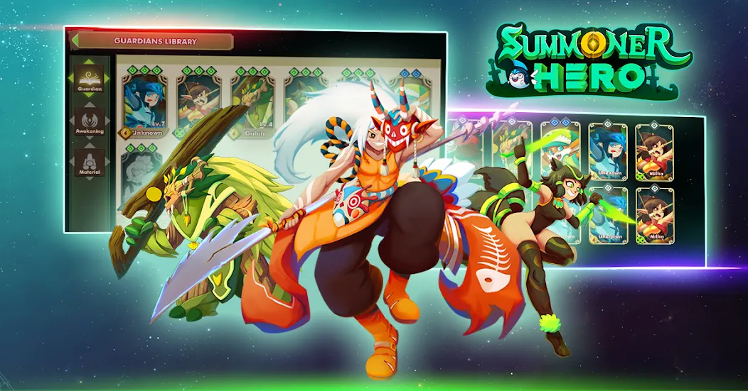 Summoner Hero: Epic Battle (Саммонер Хиро)  [МОД Unlimited Money] Screenshot 4