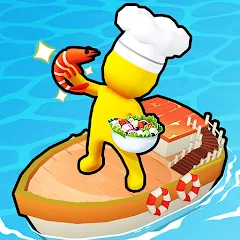 Взлом Sea Restaurant - Travel Tycoon (Си Ресторан)  [МОД Menu] - последняя версия apk на Андроид