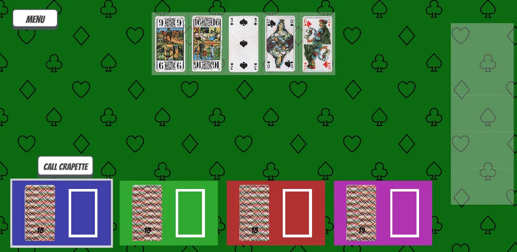 Crapette multiplayer solitaire (Крапет мультиплеер солитер)  [МОД Меню] Screenshot 1