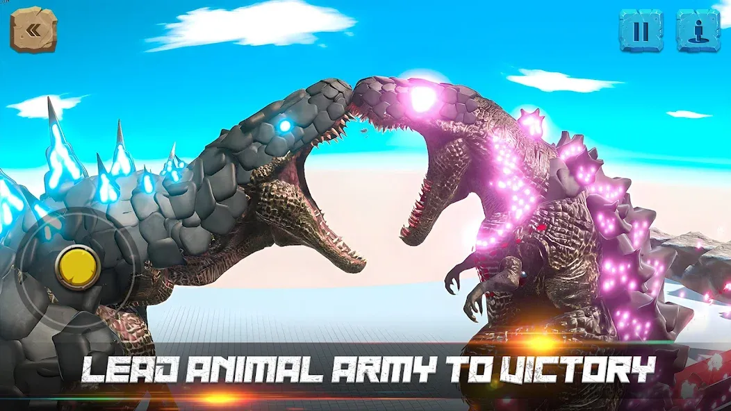 Animal Revolt Battle Simulator (Анимал Револьт Баттл Симулятор)  [МОД Бесконечные монеты] Screenshot 1