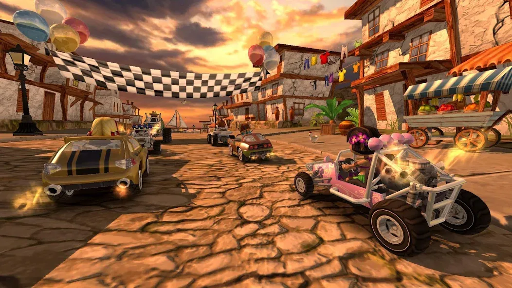 Beach Buggy Racing (Бич Багги Рейсинг)  [МОД Mega Pack] Screenshot 1