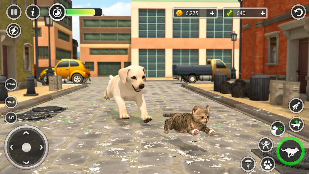 Dog Simulator Pet Dog Games 3D  [МОД Mega Pack] Screenshot 4