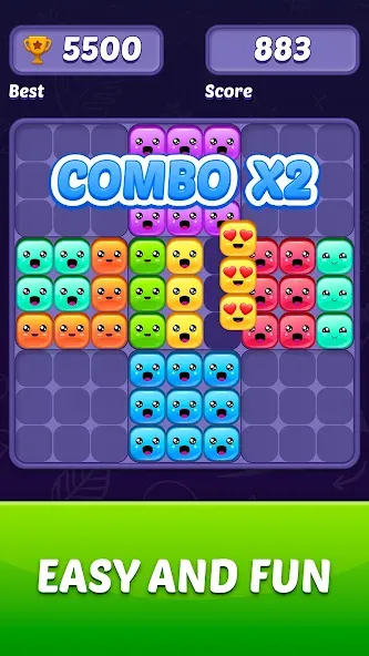 Block Puzzle Game (Блокголоволомка игра)  [МОД Много денег] Screenshot 3