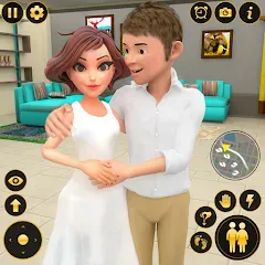 Скачать взлом The Mother Sim Life Mom Games  [МОД Много монет] - полная версия apk на Андроид