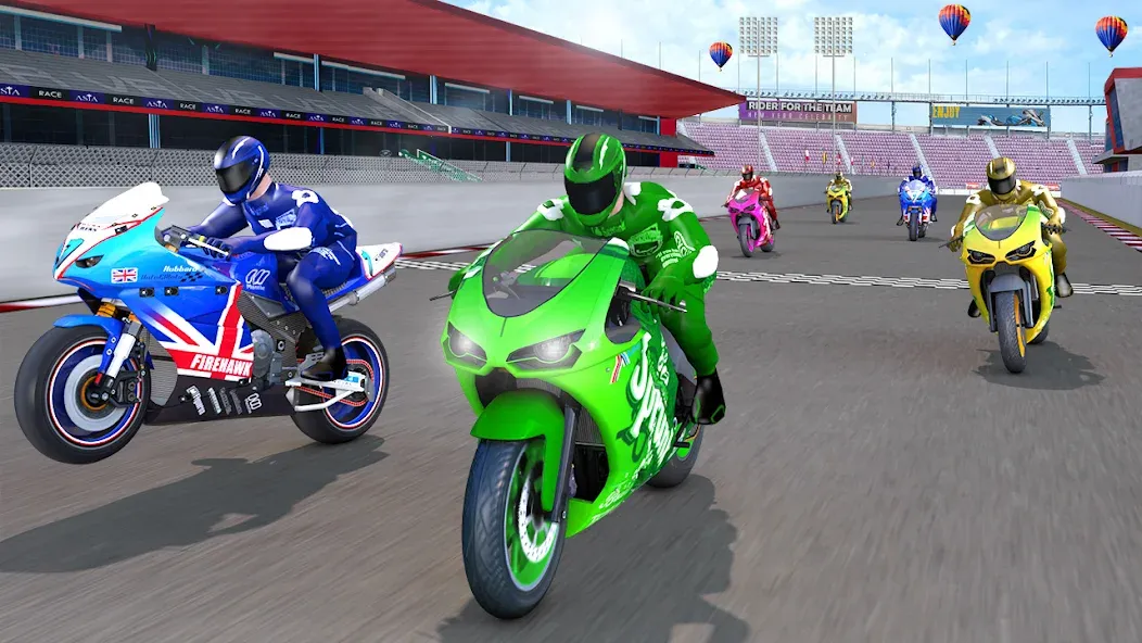 3D Bike Racing Games Offline  [МОД Много монет] Screenshot 4