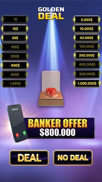 Million Golden Deal Game (Миллион Золотой Сделки)  [МОД Меню] Screenshot 2