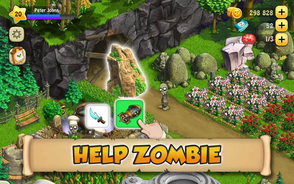 Zombie Castaways  [МОД Бесконечные деньги] Screenshot 1