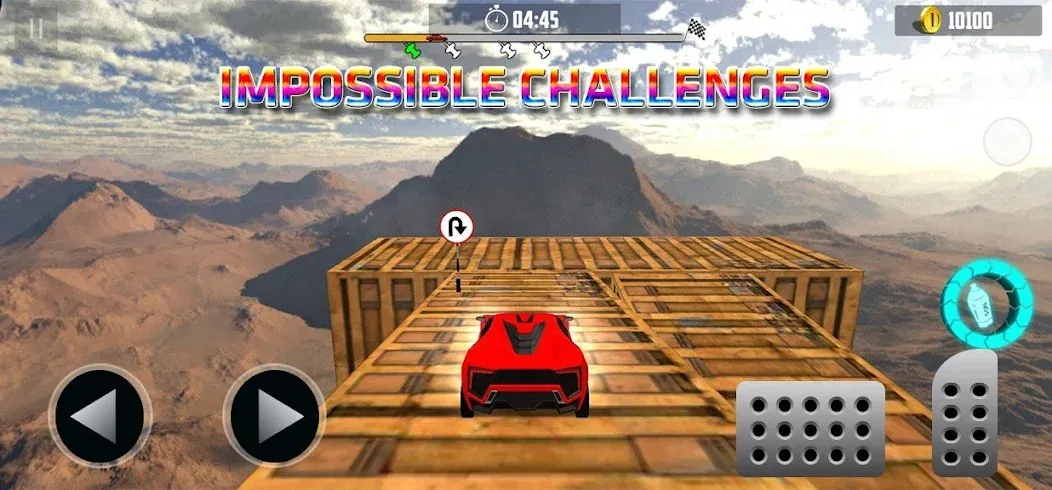 Ramp Car Stunt Challenge (Рамп Кар Стант Челлендж)  [МОД Бесконечные монеты] Screenshot 2